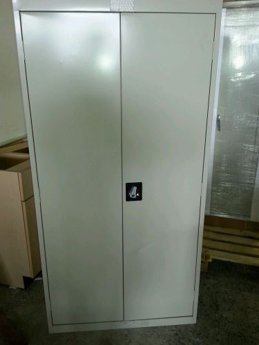 Metal storage cabinet