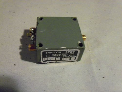 Daico  RF SPST Switch Model 100C0350-B-12VD   SMA