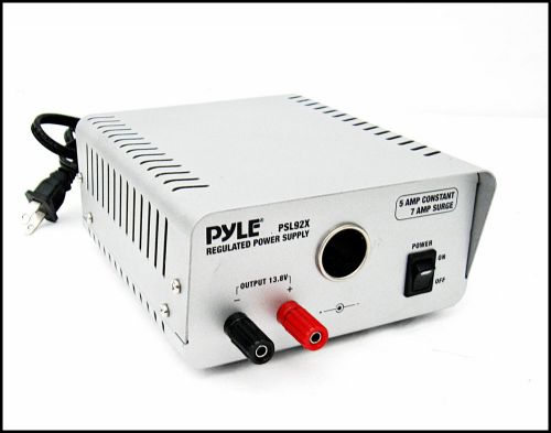 Pyle regulated power supply psl92x / 5 amp constant/7 amp surge ~new for sale