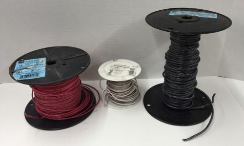 Copper Stranded Electrical Wire 16 AWG (200&#039;) 14 AWG (40&#039;) 10 AWG (100&#039;)