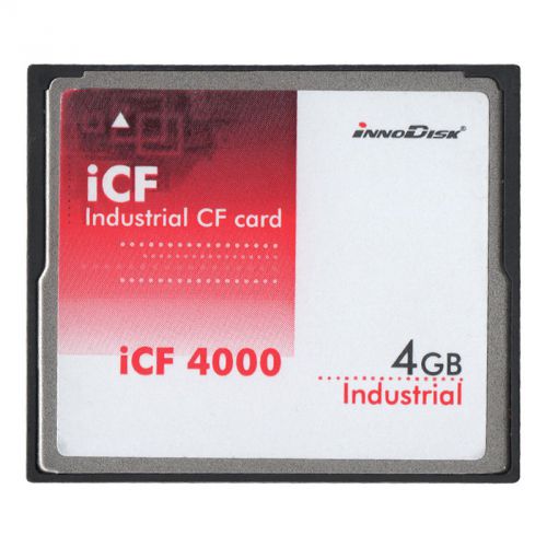 Innodisk icf 4000 industrial cf card 4gb wide temp compact flash memory card for sale