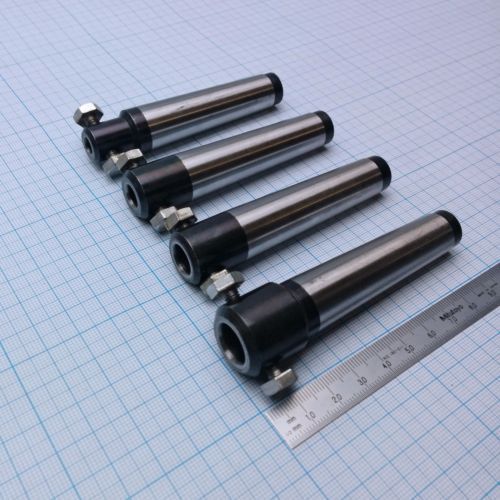 4pcs MT2 Mill / Lathe Toolholder Set Dia 6;8;10;12mm (Morse Taper 2, MK2)
