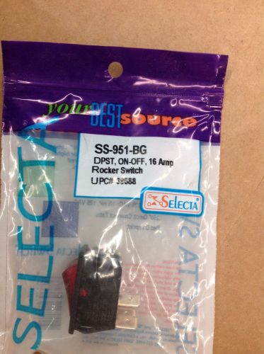 Selecta SS-951-BG Rocker Switch
