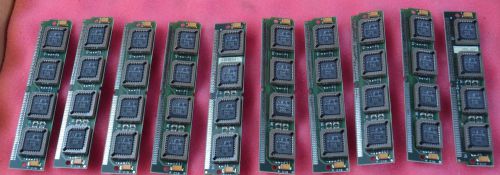 Lot of 10 Motorola Centracom SIMM Cards BLN7062C
