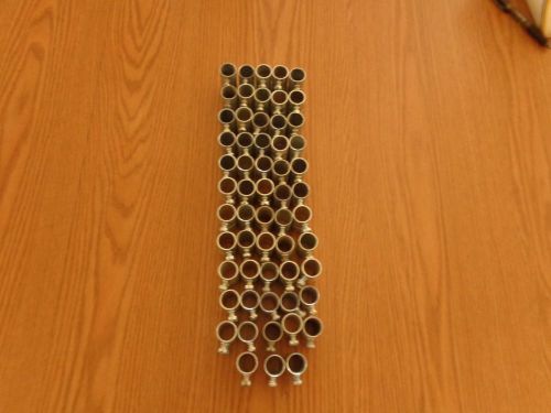 1/2 inch emt set screw couplings steel-- new--lot of 58 for sale