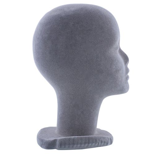 female styrofoam MANIKIN head wig perfect display 52cm Head Circumference