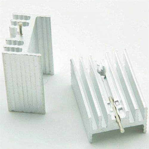 20Pcs 21x15x10mm IC Aluminum Heat Sink With Needle TO-220 Mosfet Transistors