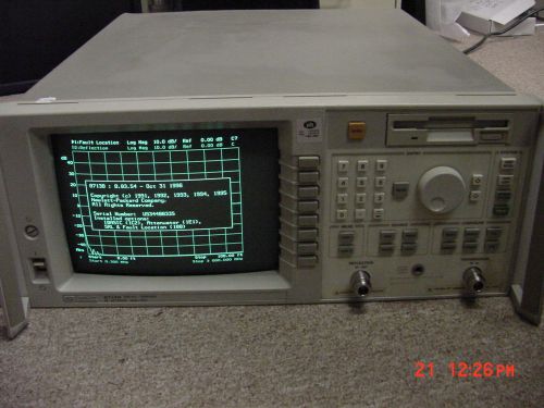 HP 8713B RF Network Analyzer 300 kHz - 3000 MHZ With Opt. 100,1C2,W08(CA16)