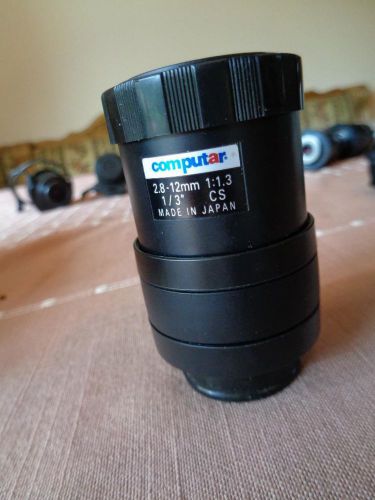 Computar Lens CS 1/3  1.8 – 3.6mm F 1.6, Used