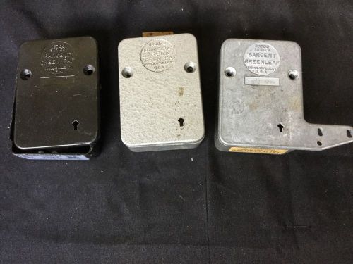Locksmith Sargent &amp; Greenleaf R6700 Combination Safe Locks, set of 3