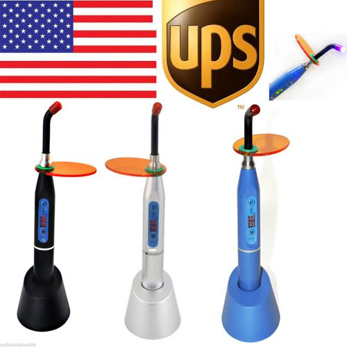 Usa dental 5w wireless cordless led curing light lamp 1500mw-3 colors choose for sale