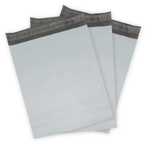 100 poly envelope mailers shipping bags - 6&#034; x 9&#034; - gray for sale