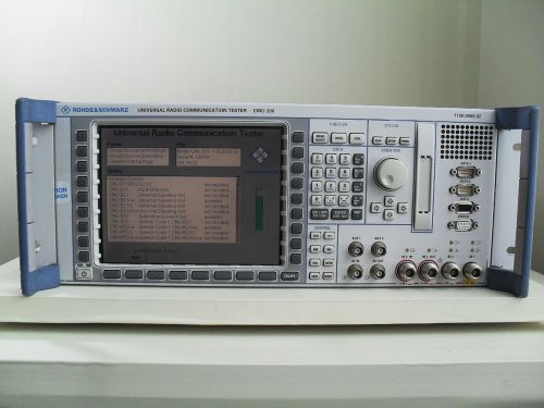 Used R&amp;S CMU200 w/FMR6, 256MB RAM. - Universal Radio Comm. Tester