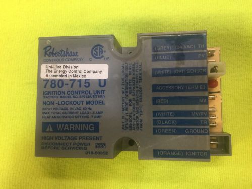 Robertshaw 780-715 u ignition control module for sale