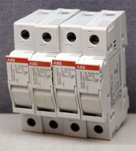 Abb e91/32 pv e90 fuse disconnect switch new e91-32 pv e91 32 pv qty. 5 for sale