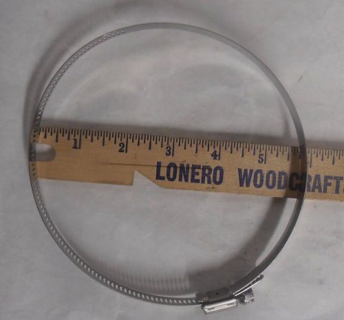 Lot of 71 mcmaster carr 5416k36 worm drive hose and tube clamp 3 1/8 - 6&#034;, 1/2&#034; for sale