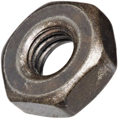 18-8 Stainless Steel Machine Screw Hex Nut, Black Oxide Finish, ASME B18.6.3,