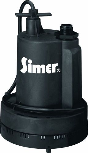 Simer 2305-04 geyser ii 1/4 hp submersible utility pump for sale