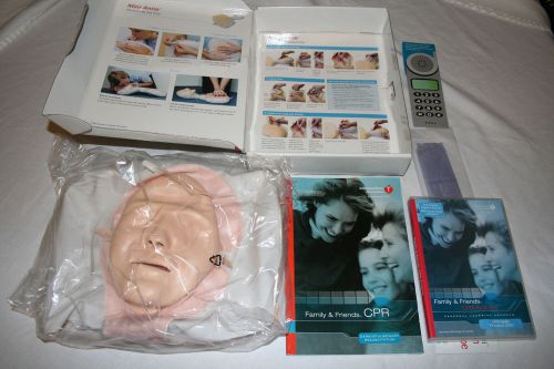 American Heart Assoc CPR Course Kit Personal Learning Program DVD Manikin
