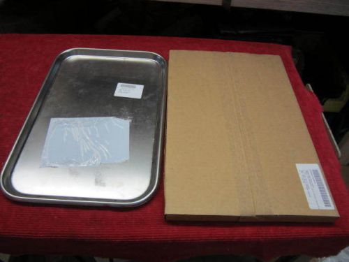 New stainless steel medical tray, type ii, size 4 brand new heavy duty military for sale