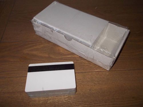 250 CR80 30Mil Blank White PVC Plastic Credit, Gift, Photo ID Cards