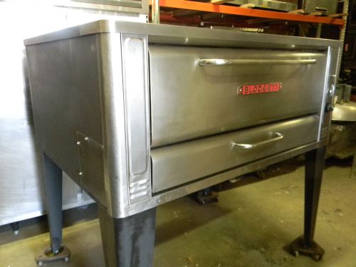 Blodgett 1048 single deck gas pizza deck oven for sale