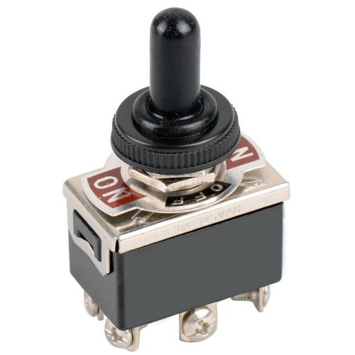 1PCS 6-pin Black DPDT DC Moto Reverse ON/OFF/ON Toggle Switch &amp; Switch Cap SWTN