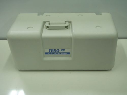 Riso Risograph RP (W) Color Drum 11x17 Marine Red (Burgundy) w/ OEM Storage Case