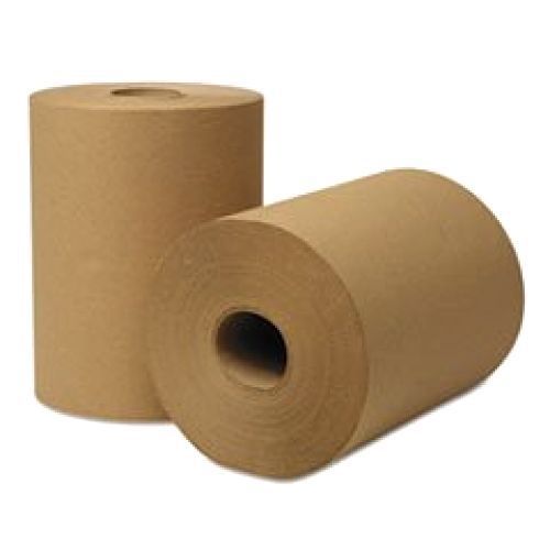 Paper Roll Towels Universal Wausau 46000 EcoSoft Natural Pack Of 12 NEW
