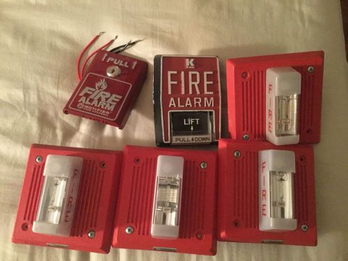 Lot Of Fire Alarms