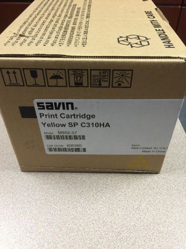 OEM 406478 YELLOW TONER CARTRIDGE SP C310HA HIGH YIELD