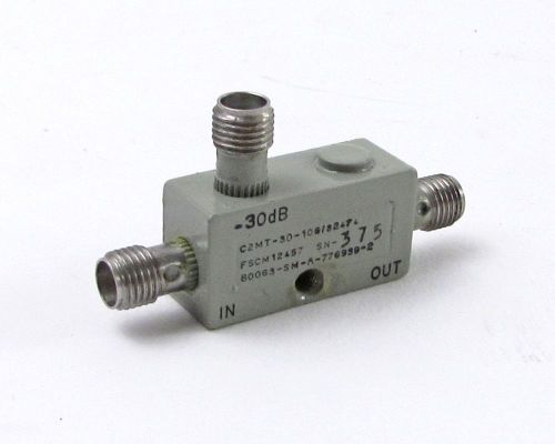 Merrimac C2MT-30-10G/3247 RF Directional Coupler - 30 dB, SMA Female