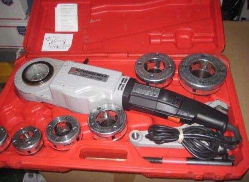 ROTHENBERGER SUPERTRONIC 2000 PIPE THREADING KIT