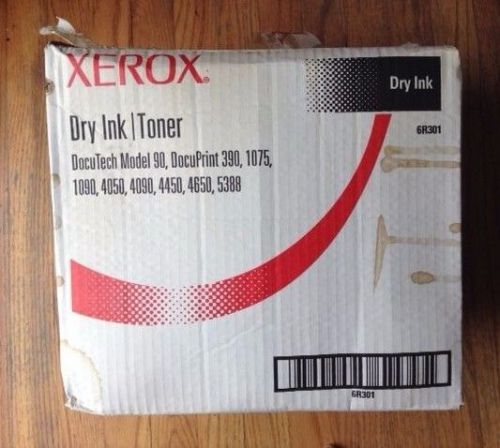 3GENUINE XEROX DRY INK BLACK TONERS DocuTech 90 DocuPrint 390 1075 1090  6R301