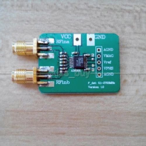 AD8302 Amplitude Phase RF Detector Module IF 2.7GHz Phase Detection
