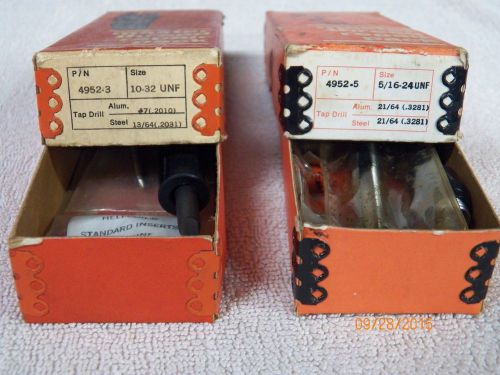 HeliCoil master thread repair packs 4952-5 5/16-24UNF 4952-3 10-32UNF LOT of TWO