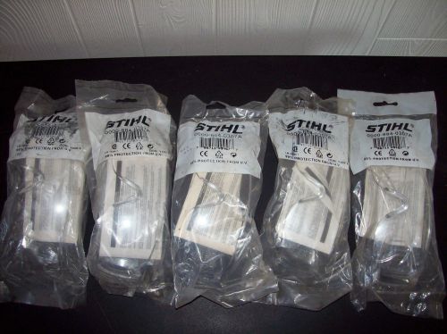5 PACK STIHL CLEAR SAFETY GLASSES