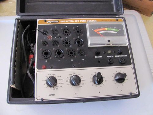 B&amp;k 666 tube tester works good and it is accurate.ham radio cb for sale