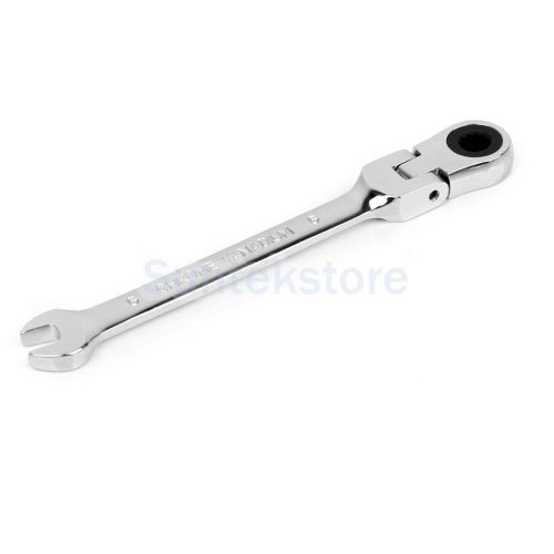 6mm Flexible Head Ratchet Metric Wrench Spanner Tool Open End &amp; Ring Guranteed