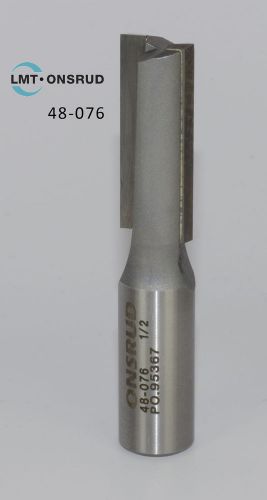 48-076 lmt onsrud 1/2&#034; single edge carbide tipped straight router bits for sale