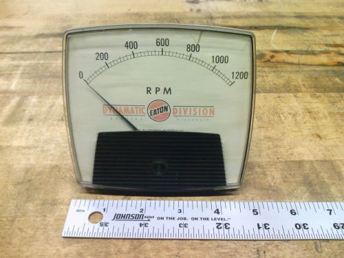 Eaton Dynamatic 0-1200RPM Panel Meter