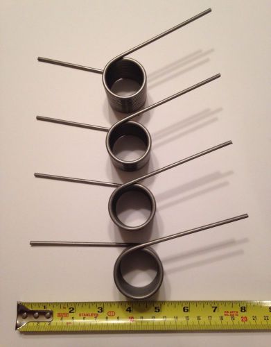 .135 stainless steel torsion springs lot of 4 for sale