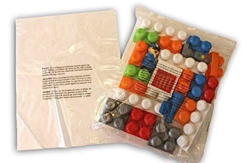 Resealable clear poly bags w/ suffocation warning - 11 x 14 -2mil pack of 100 or for sale