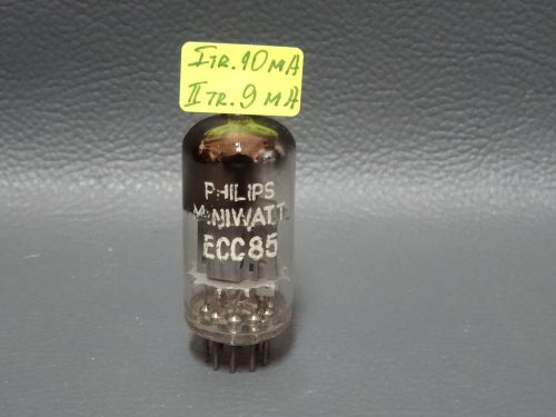 PHILIPS MINIWAT ECC85 = 6AQ8 = B719 Double Triode Vintage Tube STRONG TESTED !!