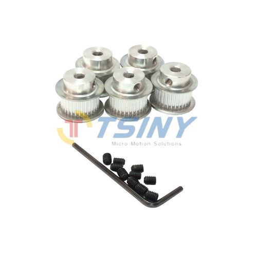 5pcs 2GT Timing Pulley 30 Teeth Bore 5mm 8mm Width 10mm for 9mm Timing Belt