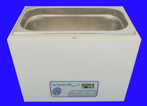 VWR Scientific 5-Liter Digital Water Bath Lab Heated 120V 89032-214 / Warranty