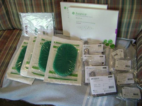 Avance Negative Wound Therepy Supplies, 13 pieces
