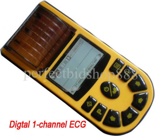 Digital single-channel handheld electrocardiograph ecg machine ekg machine for sale