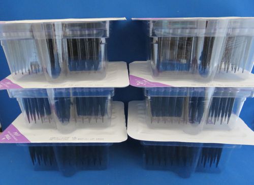 6 trays mbp molecular bioproducts art 175µl filter pipet tips # 903-011 for sale