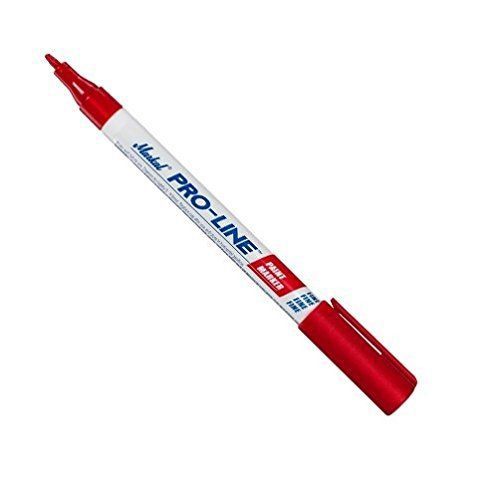 12 new la-co markal 96874 pro-line 1/16&#034; fine bullet tip liquid paint marker red for sale
